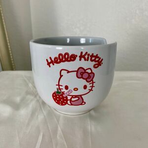 Hello Kitty Strawberry Ramen Noodle Ceramic Bowl